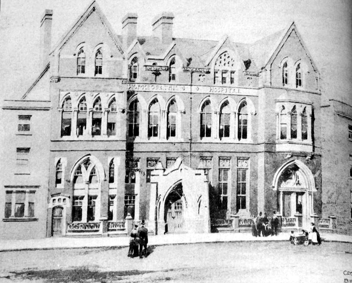 "Birmingham Midland Homoeopathic Hospital, Easy Row"